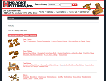 Tablet Screenshot of products.holyokefittings.com